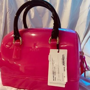 BNWT - FURLA  - FUCHSIA SATCHEL BAG